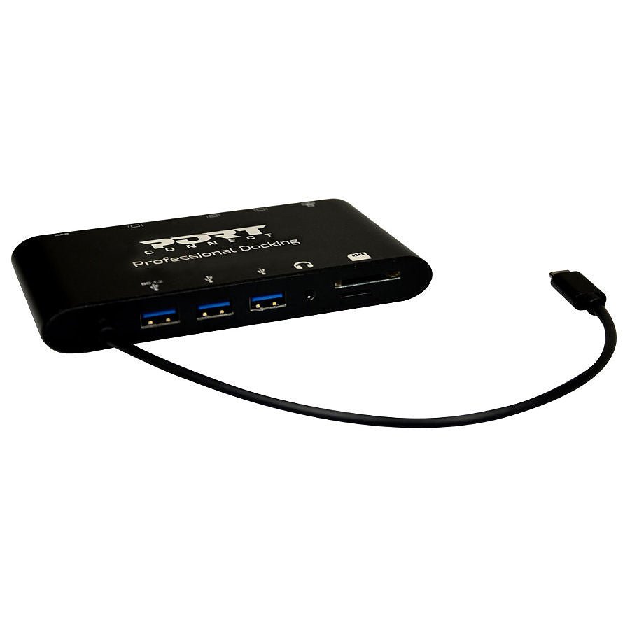 MN0005228880_1 Port Connect Travel Docking Station Type C 4K++ prix maroc- Smartmarket.ma