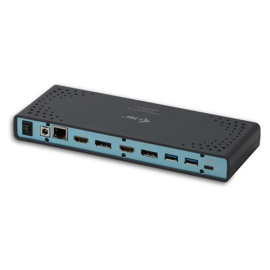 i-tec USB 3.0 / USB-C Dual Display Docking Station + Power Adapter 100W prix maroc- Smartmarket.ma