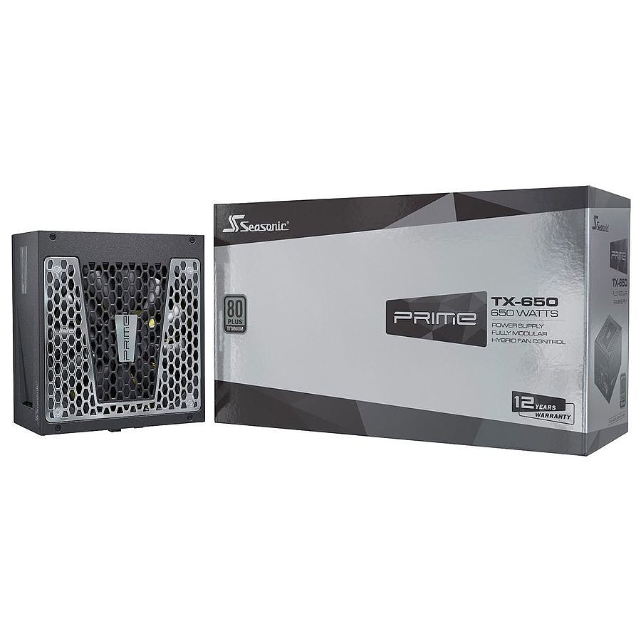 Seasonic Prime TX-650 - Titanium prix maroc- Smartmarket.ma