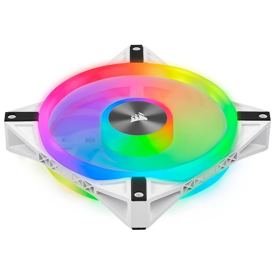 MN0005652193_1 Corsair QL140 RGB - Blanc prix maroc- Smartmarket.ma