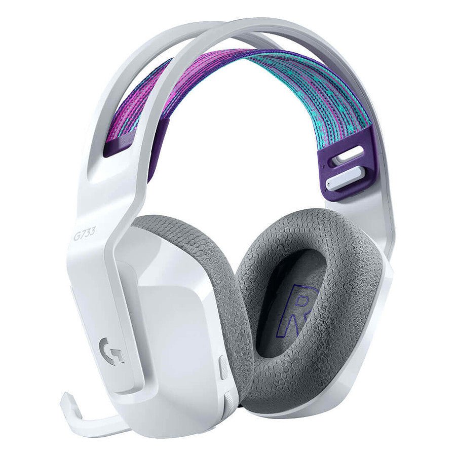 Logitech G733 Lightspeed - Blanc prix maroc- Smartmarket.ma
