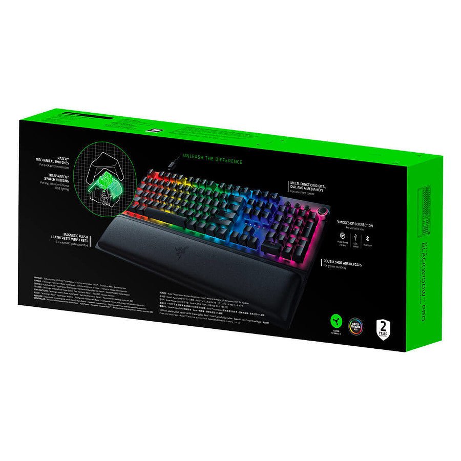 MN0005727638_1 Razer BlackWidow V3 Pro - Razer Green prix maroc- Smartmarket.ma