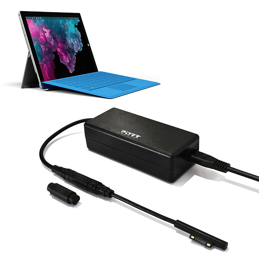 Port Connect Chargeur secteur pour Microsoft Surface (60W) prix maroc- Smartmarket.ma