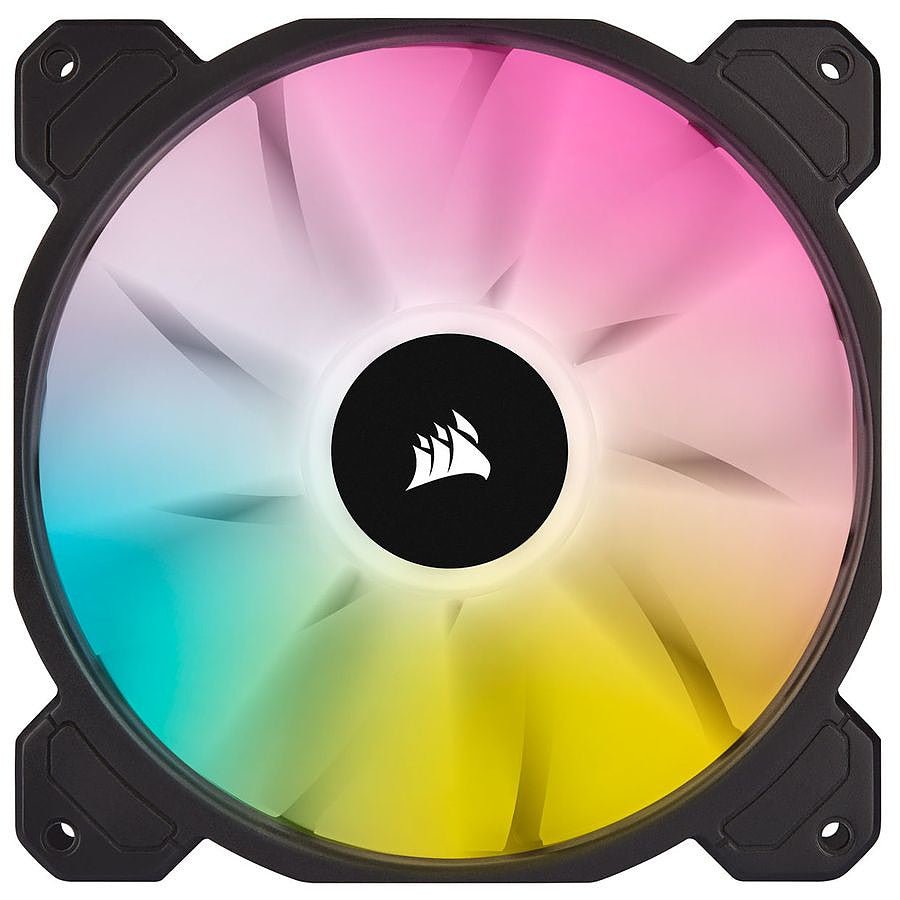 MN0005860510_1 Corsair SP140 RGB ELITE Dual Pack - Noir + Ligthing Node CORE prix maroc- Smartmarket.ma