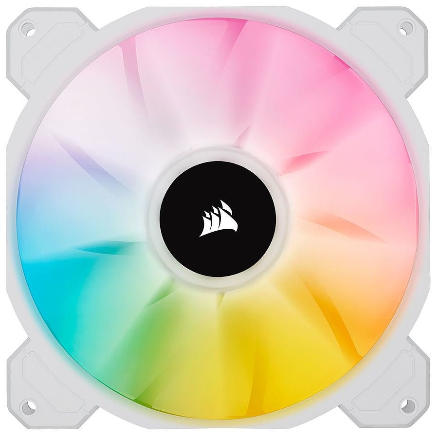 MN0005860513_1 Corsair SP140 RGB ELITE Dual Pack - Blanc + Ligthing Node CORE prix maroc- Smartmarket.ma