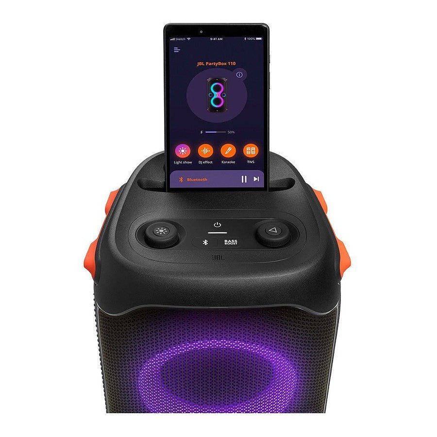 JBL PartyBox 110 - Enceinte de soirée prix maroc- Smartmarket.ma