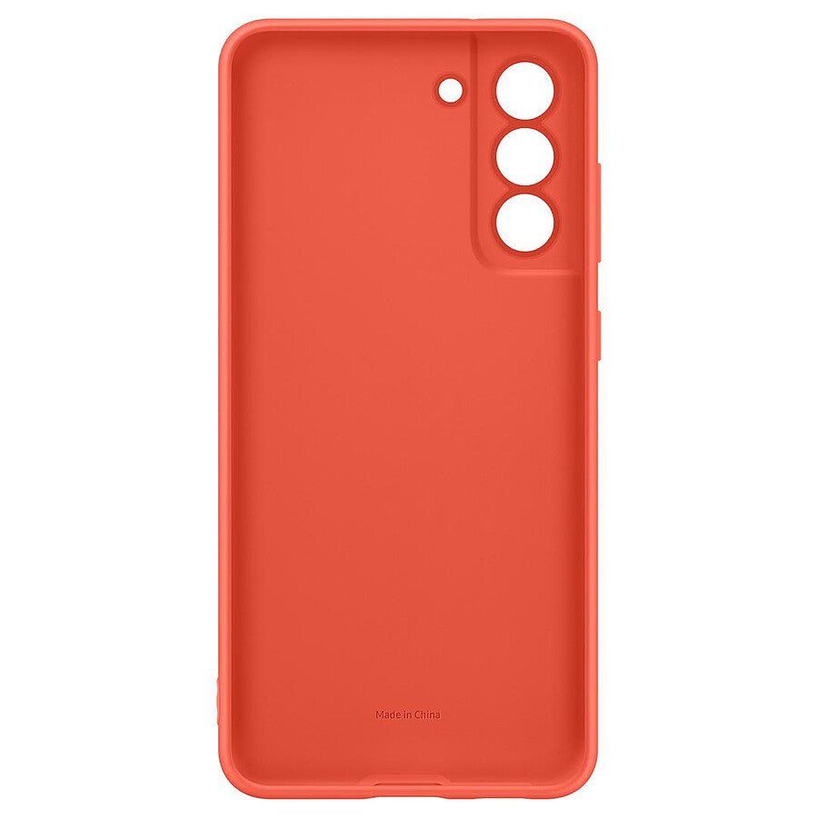 Samsung Coque Silicone Corail - Galaxy S21 FE prix maroc- Smartmarket.ma
