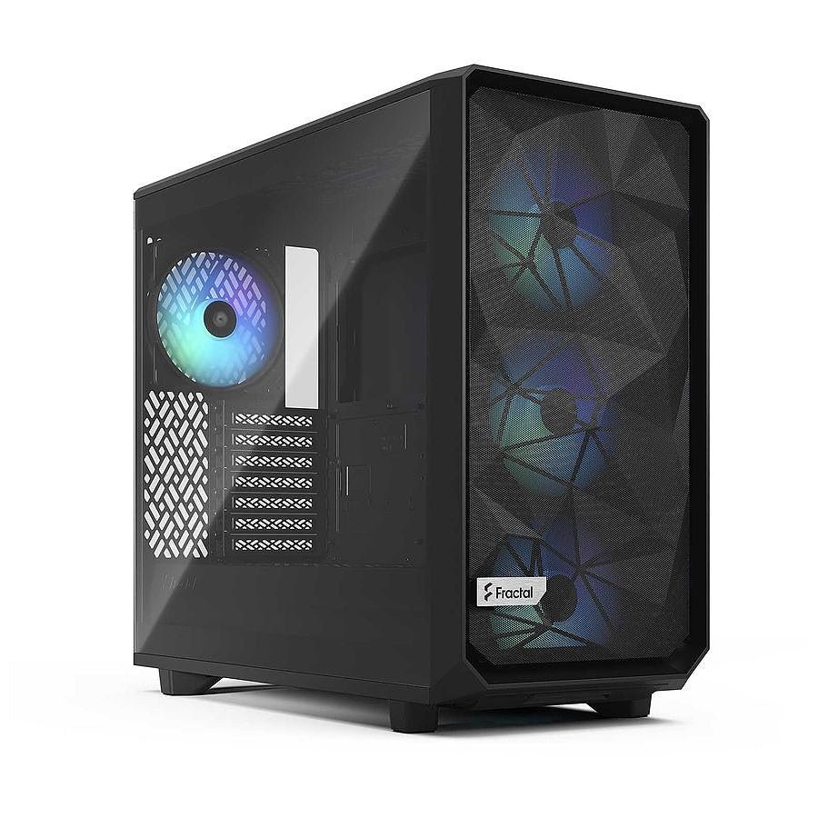 MN0005955322 Fractal Design Meshify 2 Lite TG RGB - Noir prix maroc- Smartmarket.ma