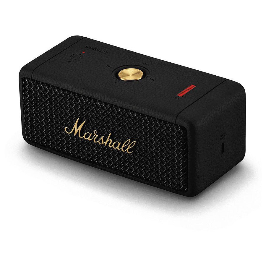 MN0005962407 Marshall Emberton II Noir/Cuivre - Enceinte portable prix maroc- Smartmarket.ma