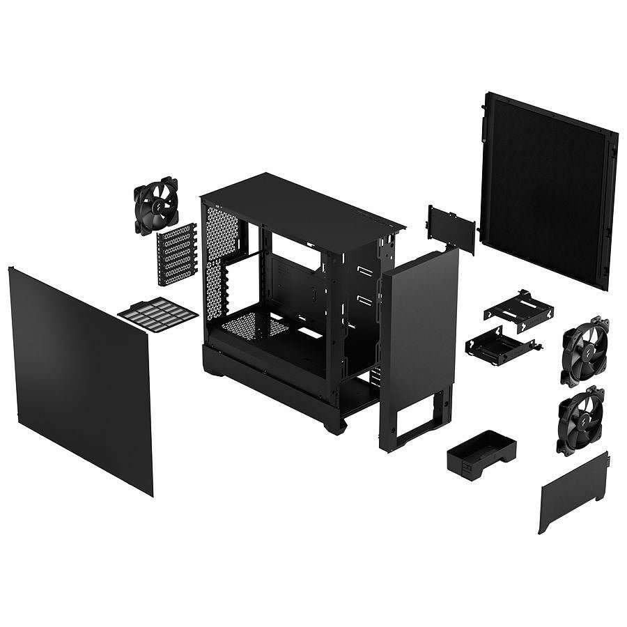Fractal Design Pop Silent Solid - Noir prix maroc- Smartmarket.ma