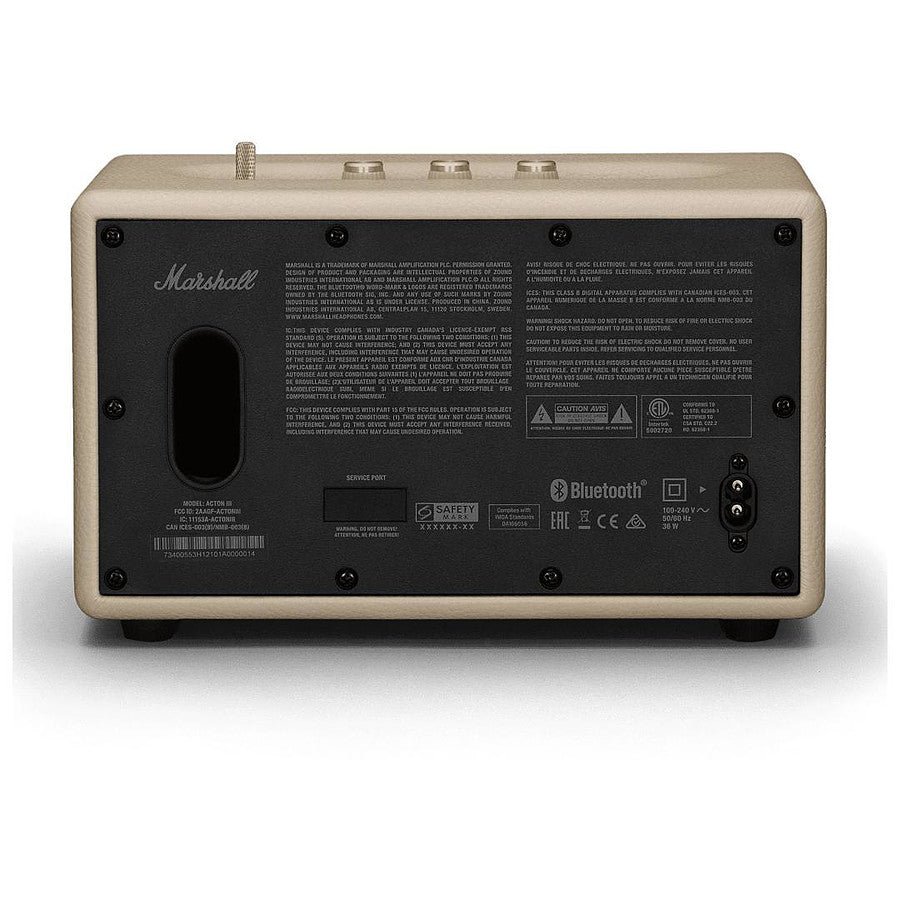 MN0005985323 Marshall Acton III Crème - Enceinte compacte prix maroc- Smartmarket.ma