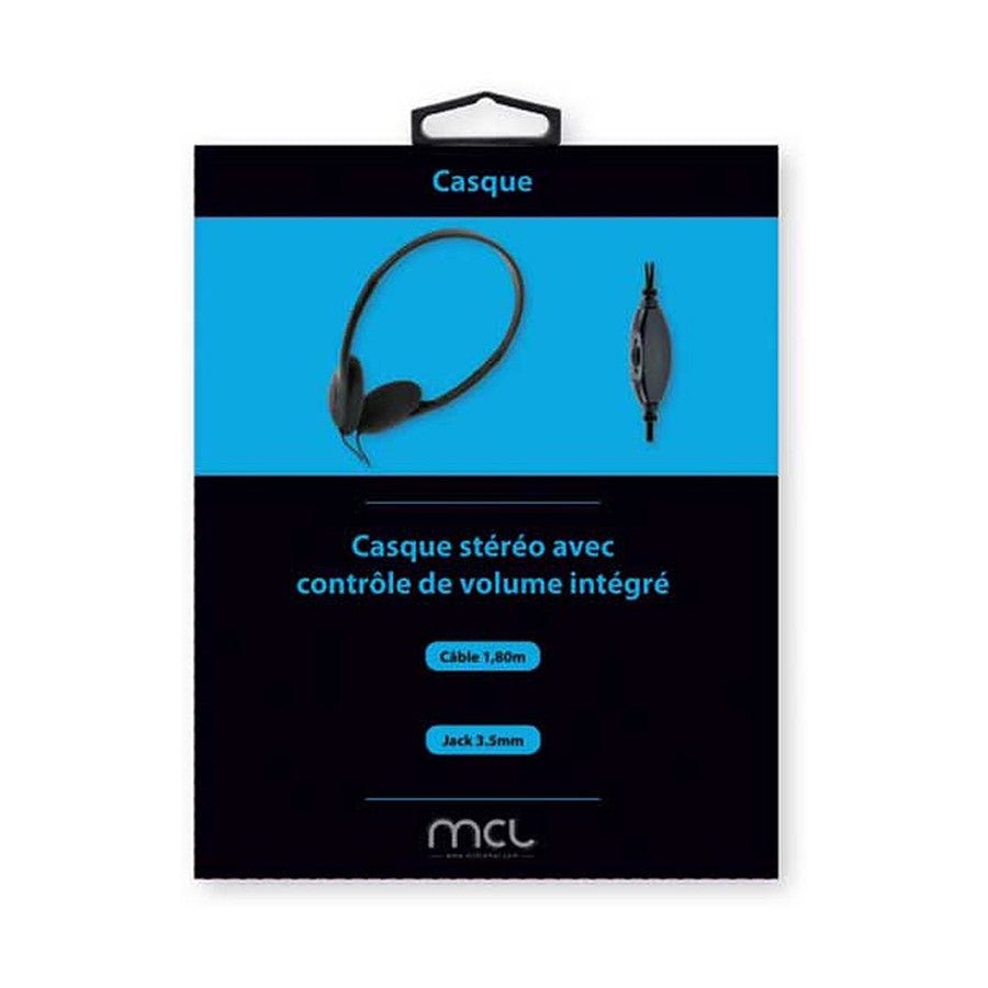 MCL Casque stéréo filaire avec contrôle du volume prix maroc- Smartmarket.ma