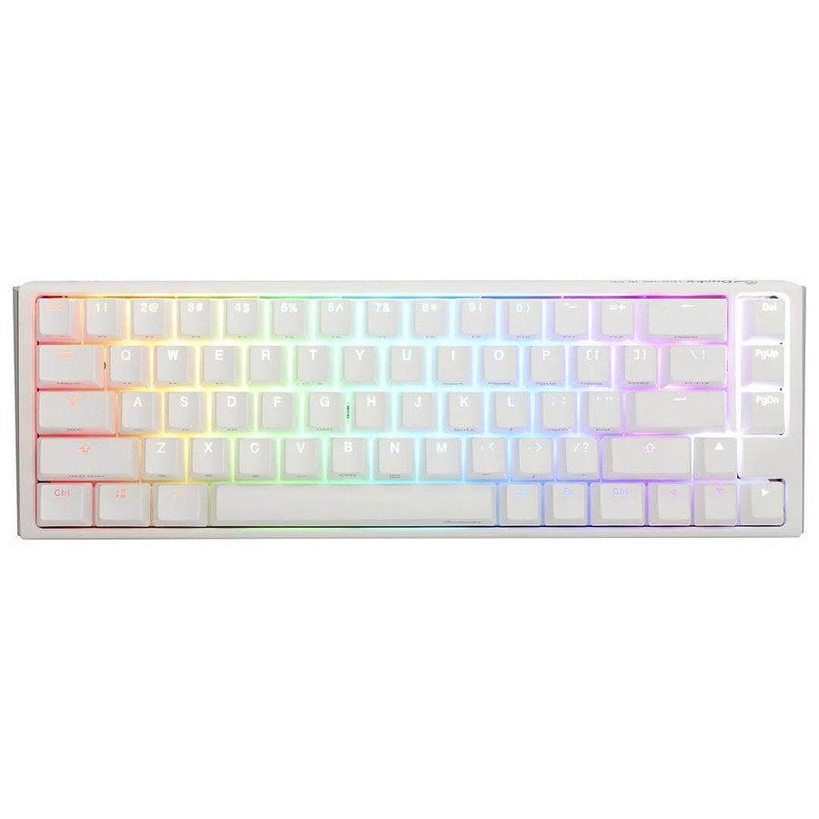 MN0006000222 Ducky Channel One 3 SF - White - Cherry MX Brown prix maroc- Smartmarket.ma