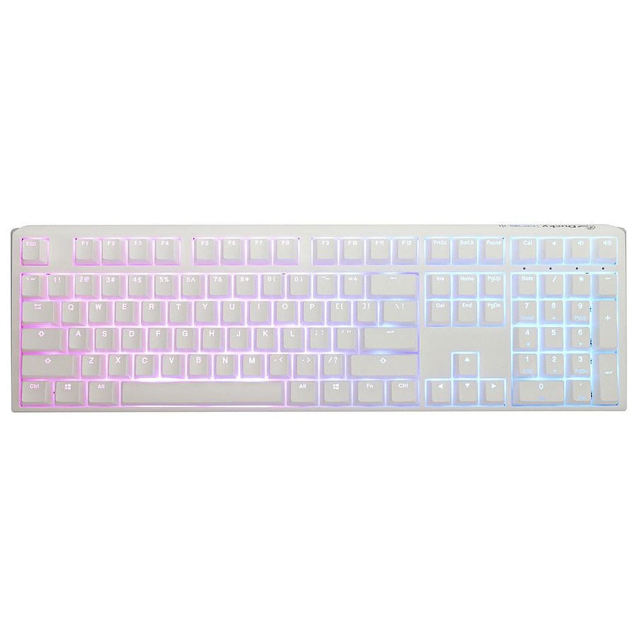 MN0006000580_0006000583_0006000588 Ducky Channel One 3 - White - Cherry MX Brown prix maroc- Smartmarket.ma