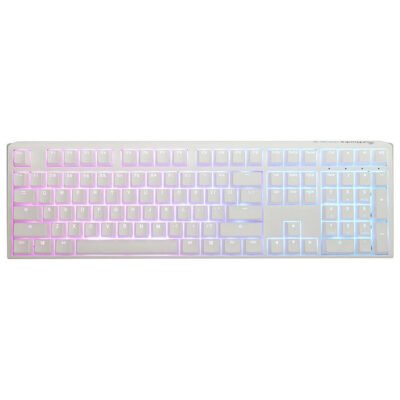 MN0006000580_0006000583_0006000588_0006000589_0006000591 Ducky Channel One 3 - White - Cherry MX Red prix maroc- Smartmarket.ma