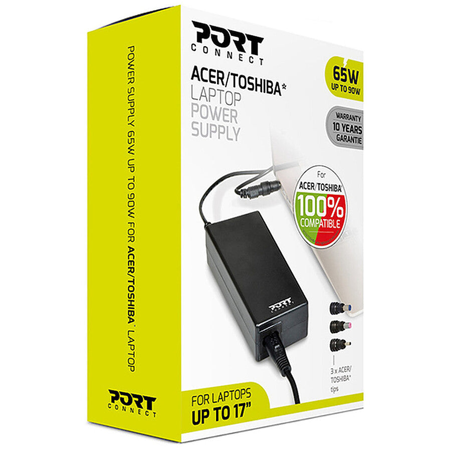PORT Connect Acer/Toshiba Power Supply (65W) prix maroc- Smartmarket.ma