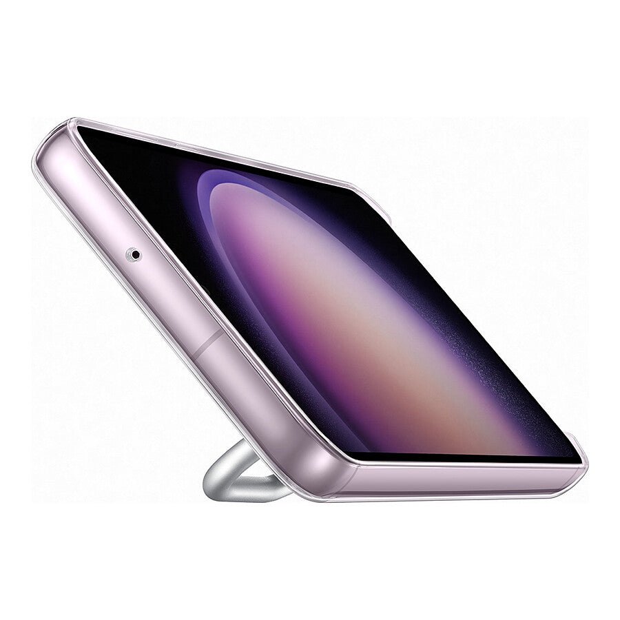 Samsung Coque transparente avec support pour Galaxy S23 Plus prix maroc- Smartmarket.ma