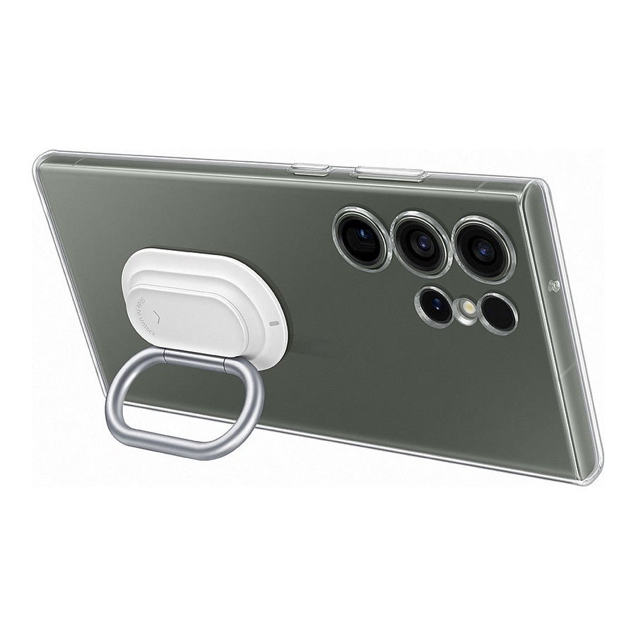 MN0006012061 Samsung Coque transparente avec support pour Galaxy S23 Ultra prix maroc- Smartmarket.ma
