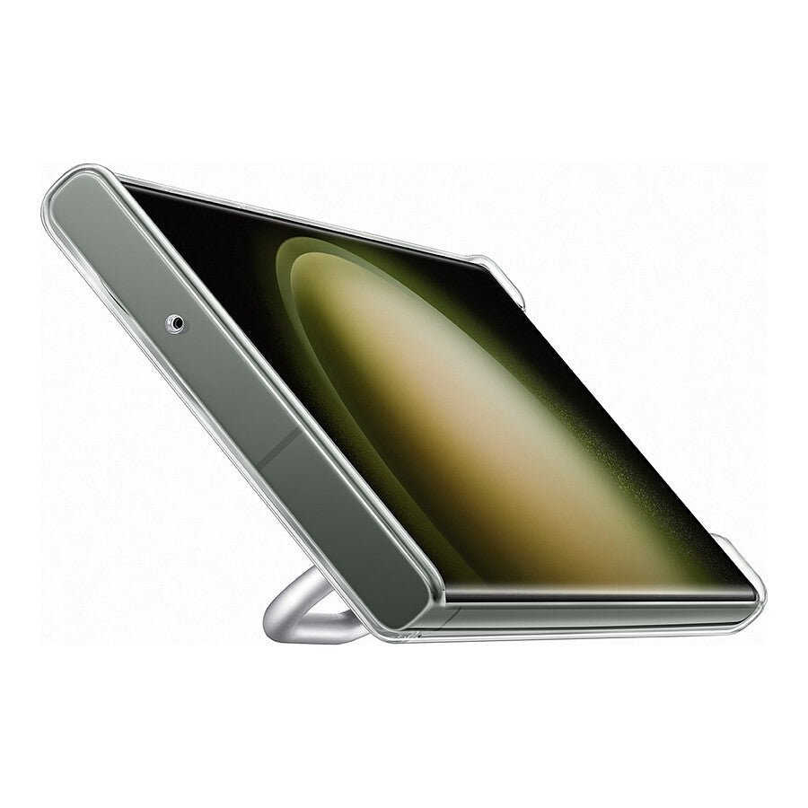 Samsung Coque transparente avec support pour Galaxy S23 Ultra prix maroc- Smartmarket.ma