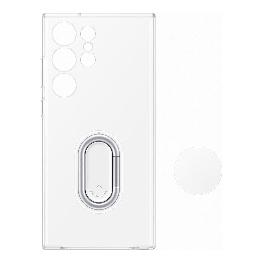 MN0006012067 Samsung Coque transparente avec support pour Galaxy S23 Ultra prix maroc- Smartmarket.ma