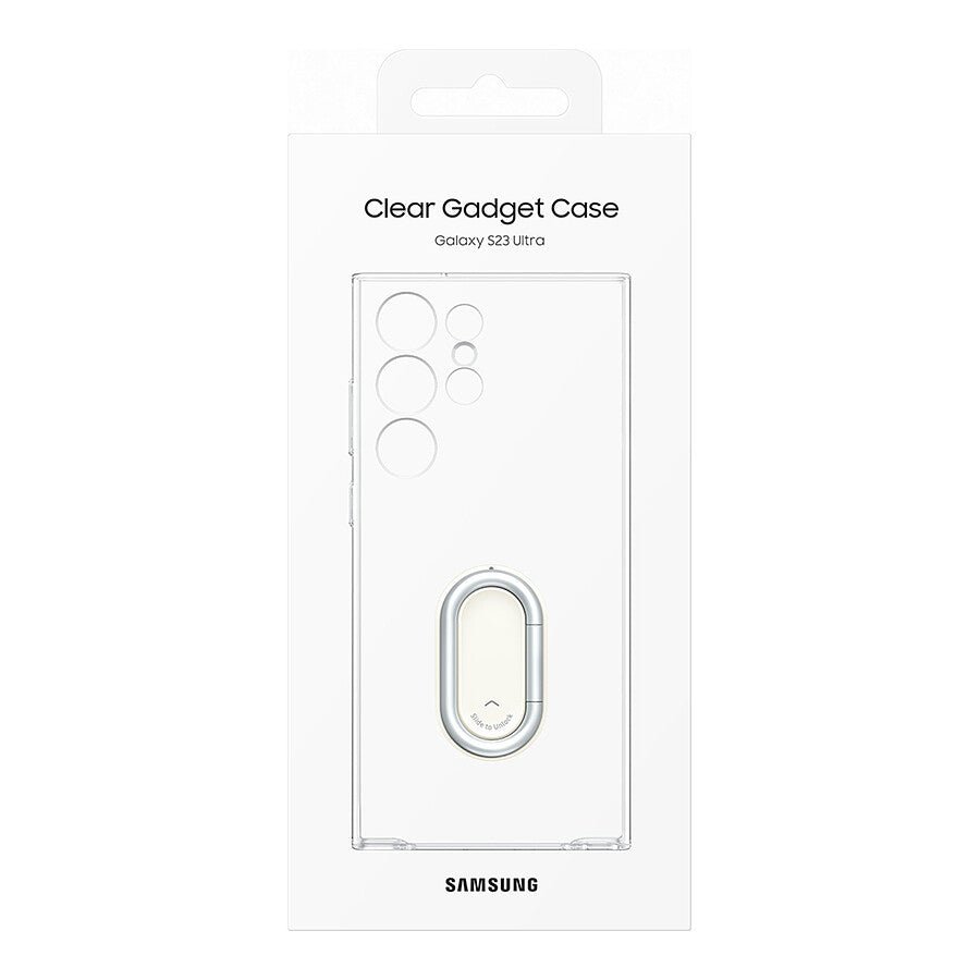 MN0006012068 Samsung Coque transparente avec support pour Galaxy S23 Ultra prix maroc- Smartmarket.ma