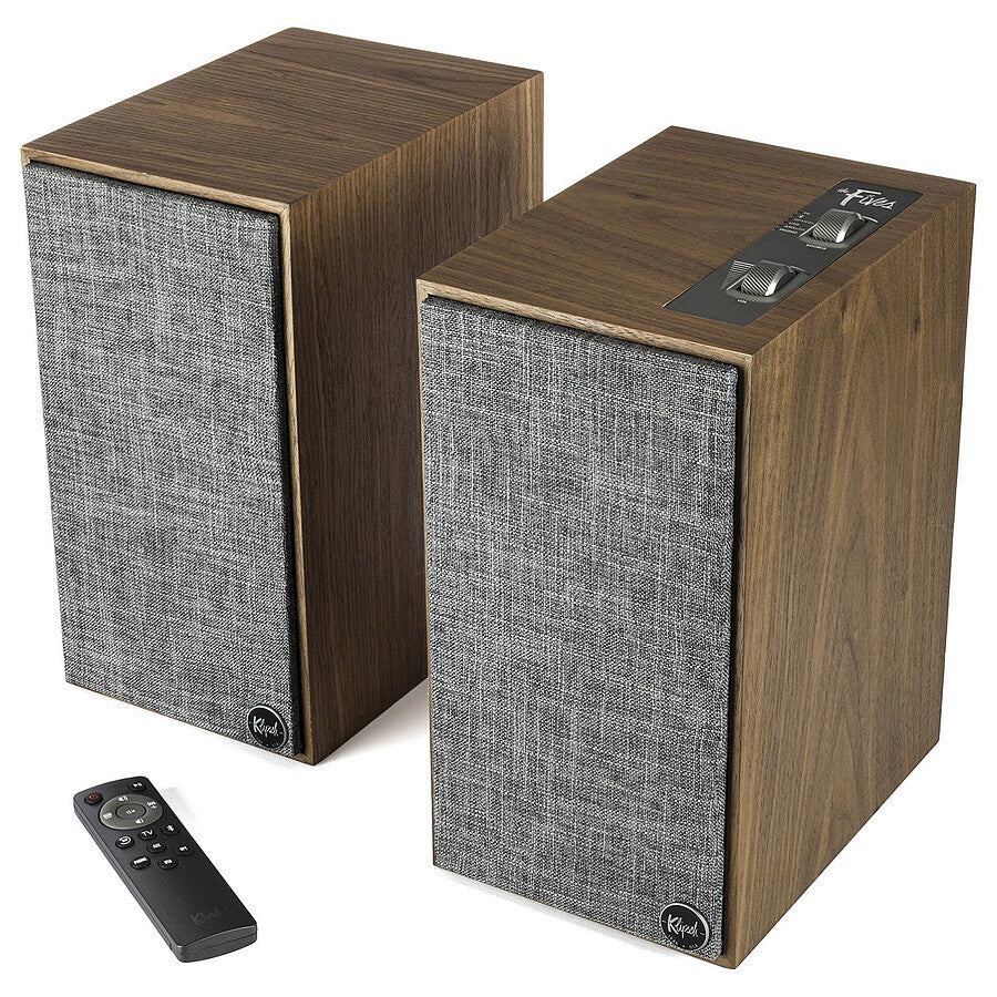 Klipsch The Fives Noyer - Enceinte compacte prix maroc- Smartmarket.ma