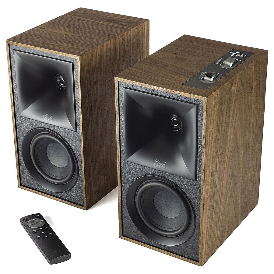 Klipsch The Fives Noyer - Enceinte compacte prix maroc- Smartmarket.ma