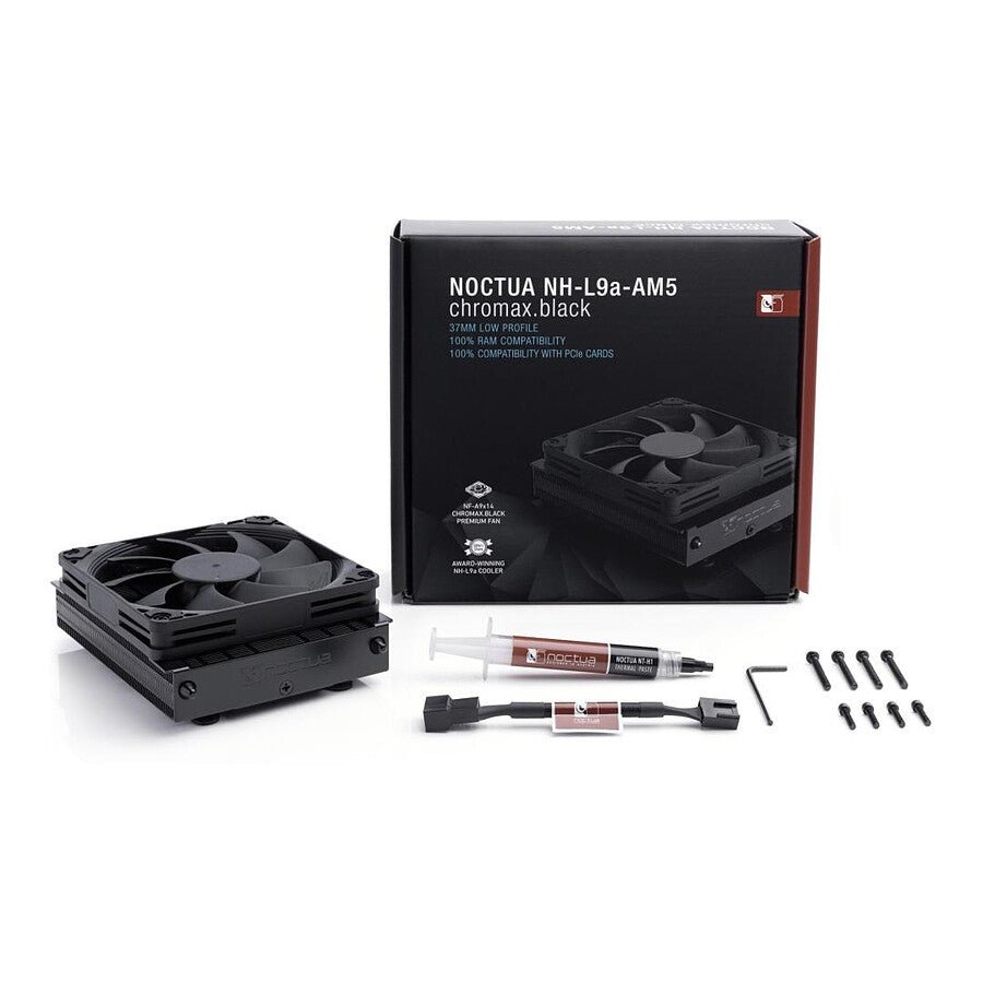 MN0006015550 Noctua NH-L9a-AM5 Chromax.Black prix maroc- Smartmarket.ma