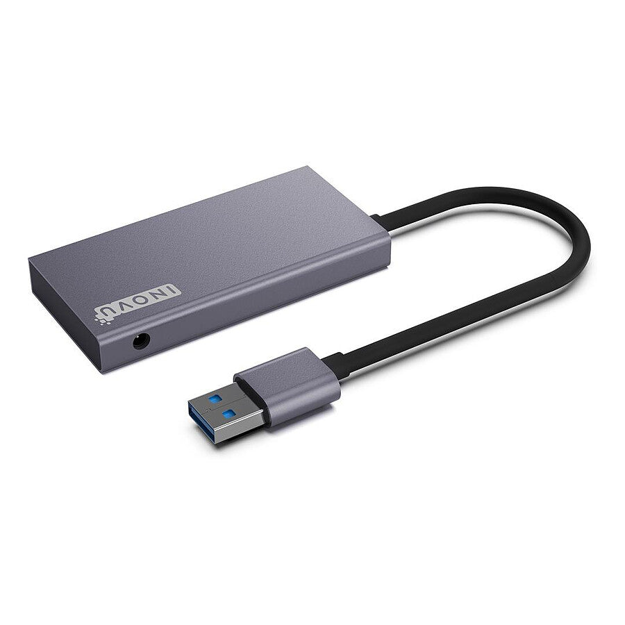INOVU Hub USB-A/C 3.0 vers 4x USB-A 3.0 (avec alimentation externe) prix maroc- Smartmarket.ma