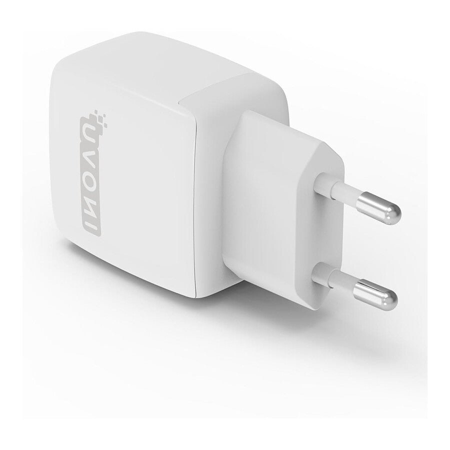 MN0006021402 INOVU Chargeur Secteur 25W 2 en 1 (USB-A + 1 x USB-C) Power Delivery prix maroc- Smartmarket.ma