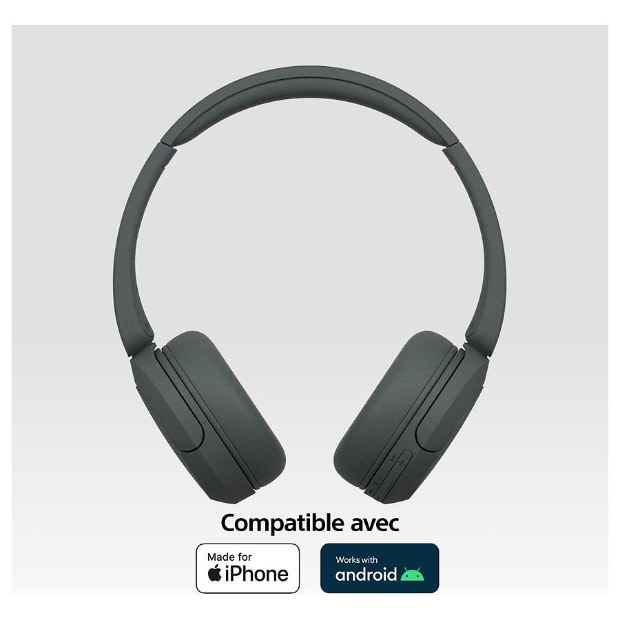 MN0006025634 Sony WH-CH520 Noir prix maroc- Smartmarket.ma