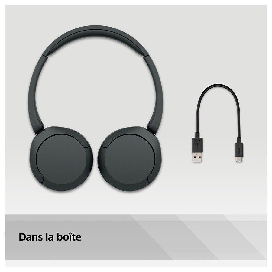 MN0006025635 Sony WH-CH520 Noir prix maroc- Smartmarket.ma