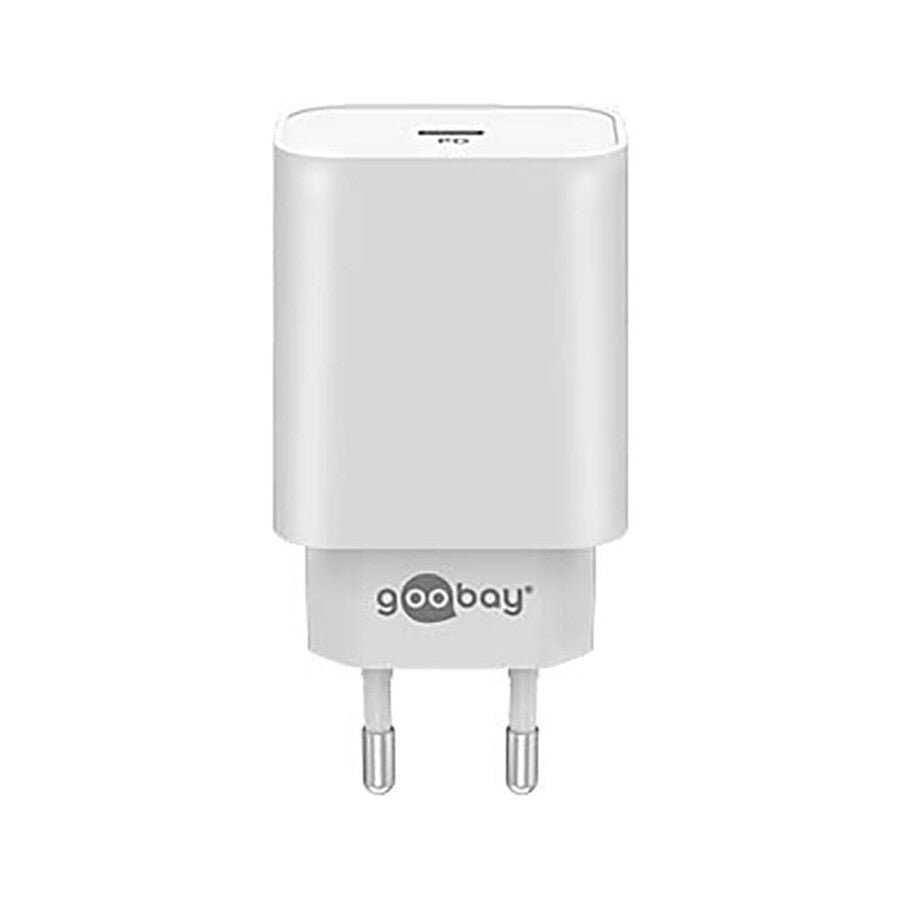 Goobay Chargeur USB-C 45W Blanc prix maroc- Smartmarket.ma
