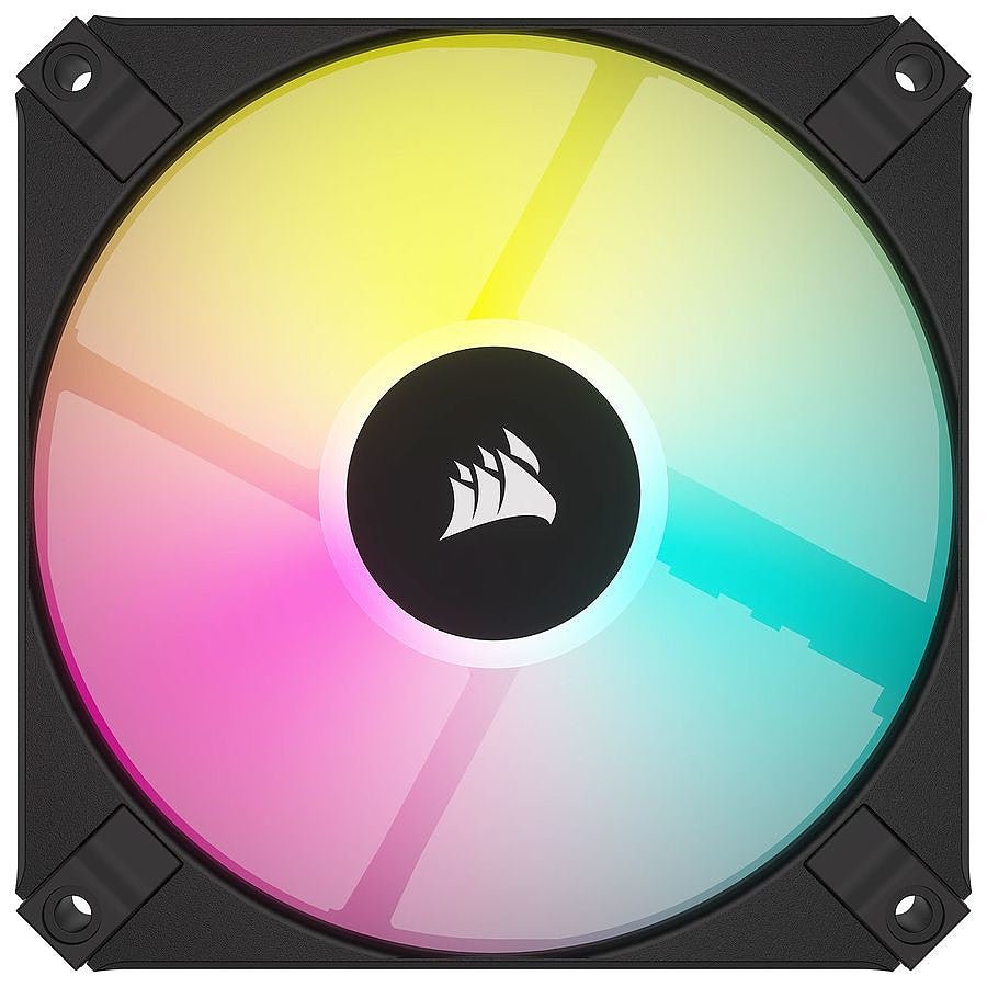 MN0006042740_0006042751 Corsair AF120 RGB Slim Dual Pack - Noir prix maroc- Smartmarket.ma