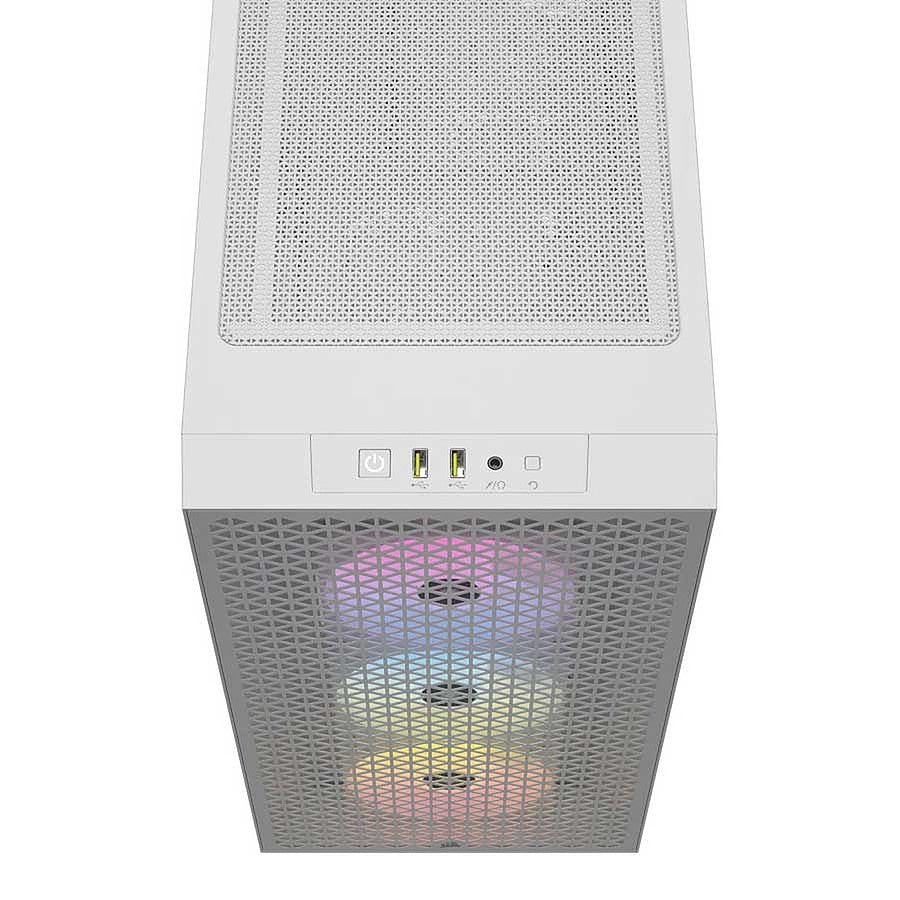 MN0006053806 Corsair 3000D Airflow RGB - Blanc prix maroc- Smartmarket.ma