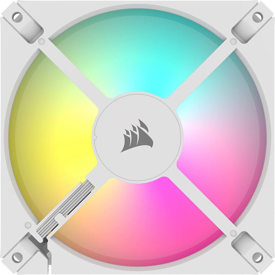 MN0006054175 Corsair AR120 ICUE RGB Triple Pack - Blanc prix maroc- Smartmarket.ma