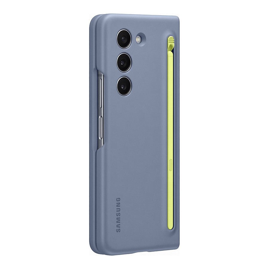 Samsung Coque Bleu avec S Pen intégré - Galaxy Z Fold5 prix maroc- Smartmarket.ma