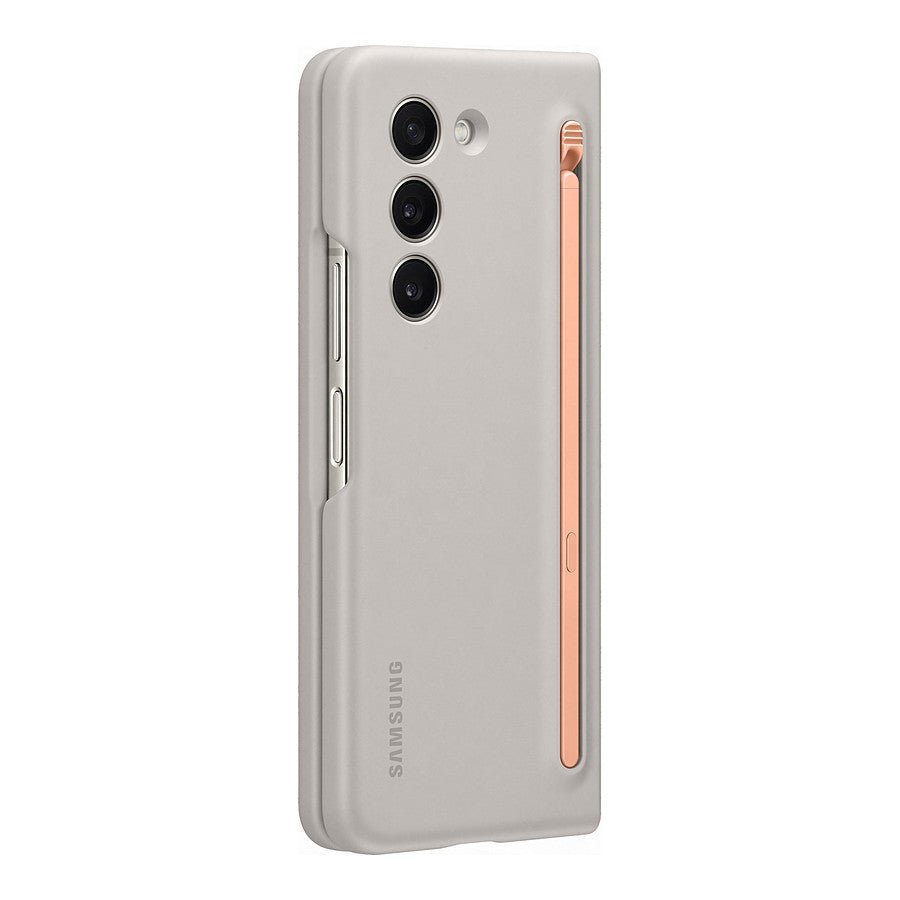 MN0006054343 Samsung Coque Crème avec S Pen intégré - Galaxy Z Fold5 prix maroc- Smartmarket.ma