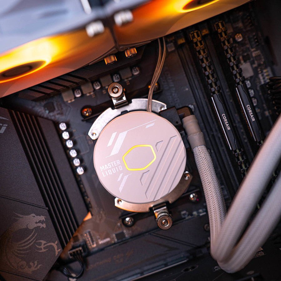 MN0006059279 Cooler Master MasterLiquid ML240 Core ARGB - Blanc prix maroc- Smartmarket.ma