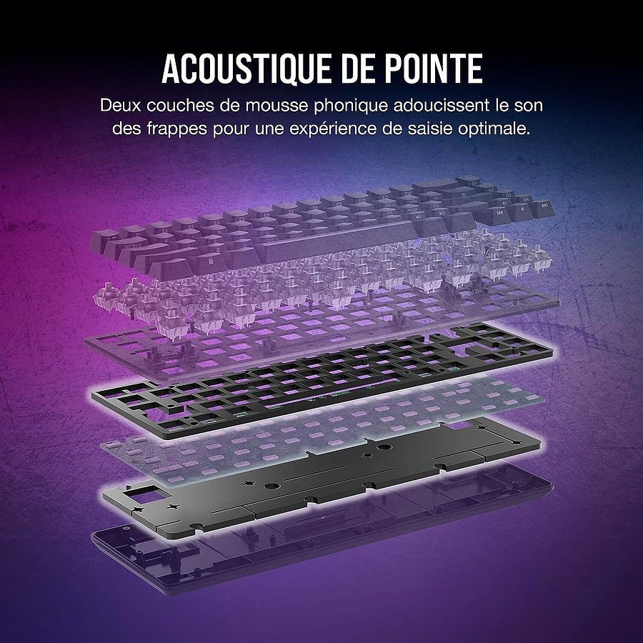 Corsair K65 Pro Mini RGB - Corsair OPX prix maroc- Smartmarket.ma