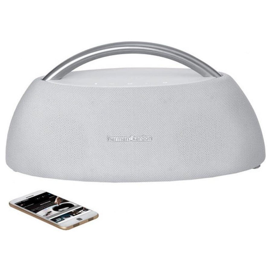 Harman Kardon Go + Play Mini Blanc - Enceinte portable prix maroc- Smartmarket.ma