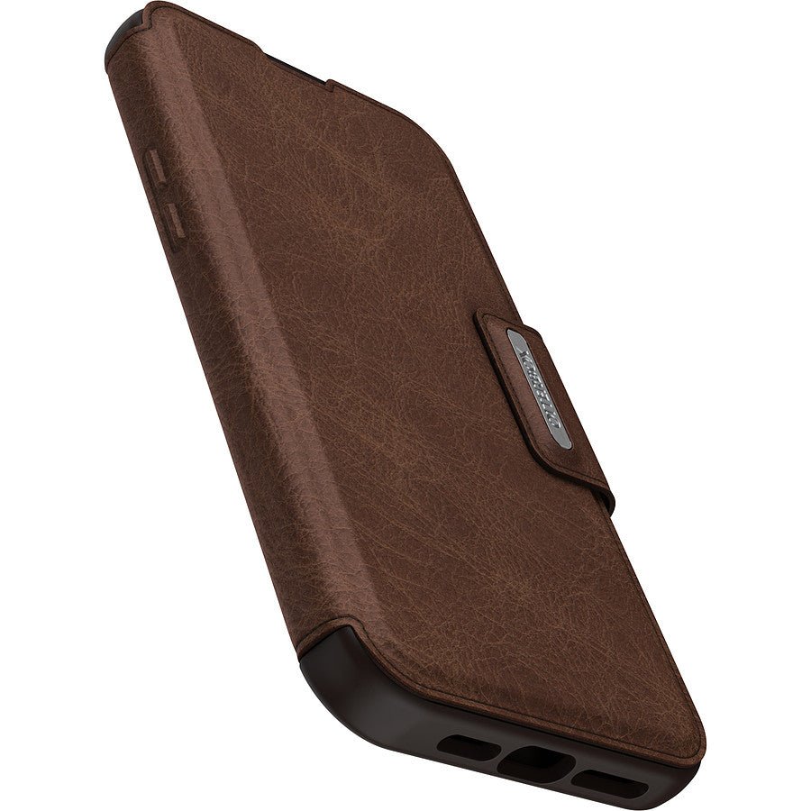 MN0006069282 Otterbox Coque Strada Series Folio MagSafe Marron - iPhone 15 Plus prix maroc- Smartmarket.ma