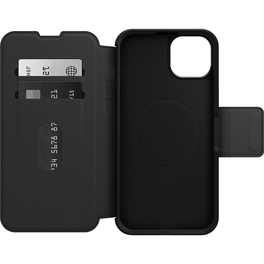 MN0006069298 Otterbox Coque Strada Series Folio MagSafe Noir - iPhone 15 Plus prix maroc- Smartmarket.ma
