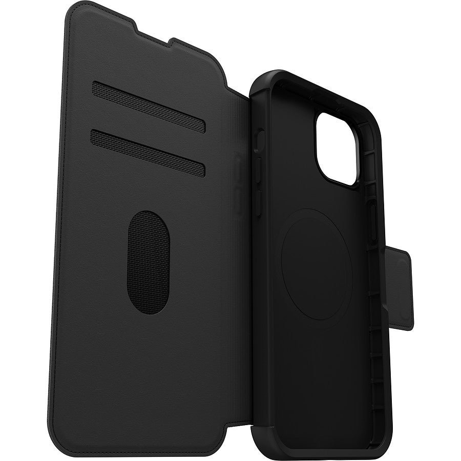 MN0006069299 Otterbox Coque Strada Series Folio MagSafe Noir - iPhone 15 Plus prix maroc- Smartmarket.ma