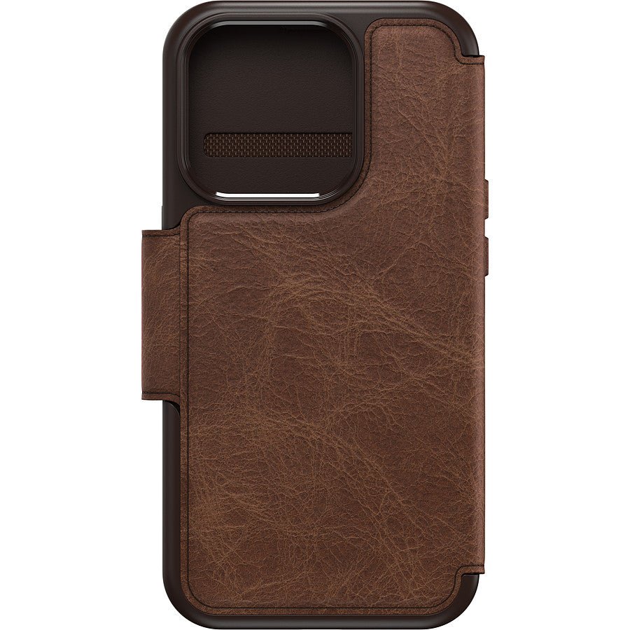 MN0006069303 Otterbox Coque Strada Series Folio MagSafe Marron - iPhone 15 Pro prix maroc- Smartmarket.ma