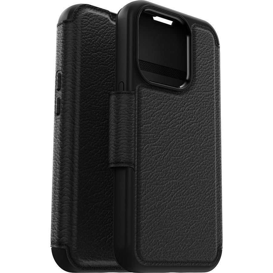 Otterbox Coque Strada Series Folio MagSafe Noir - iPhone 15 Pro prix maroc- Smartmarket.ma