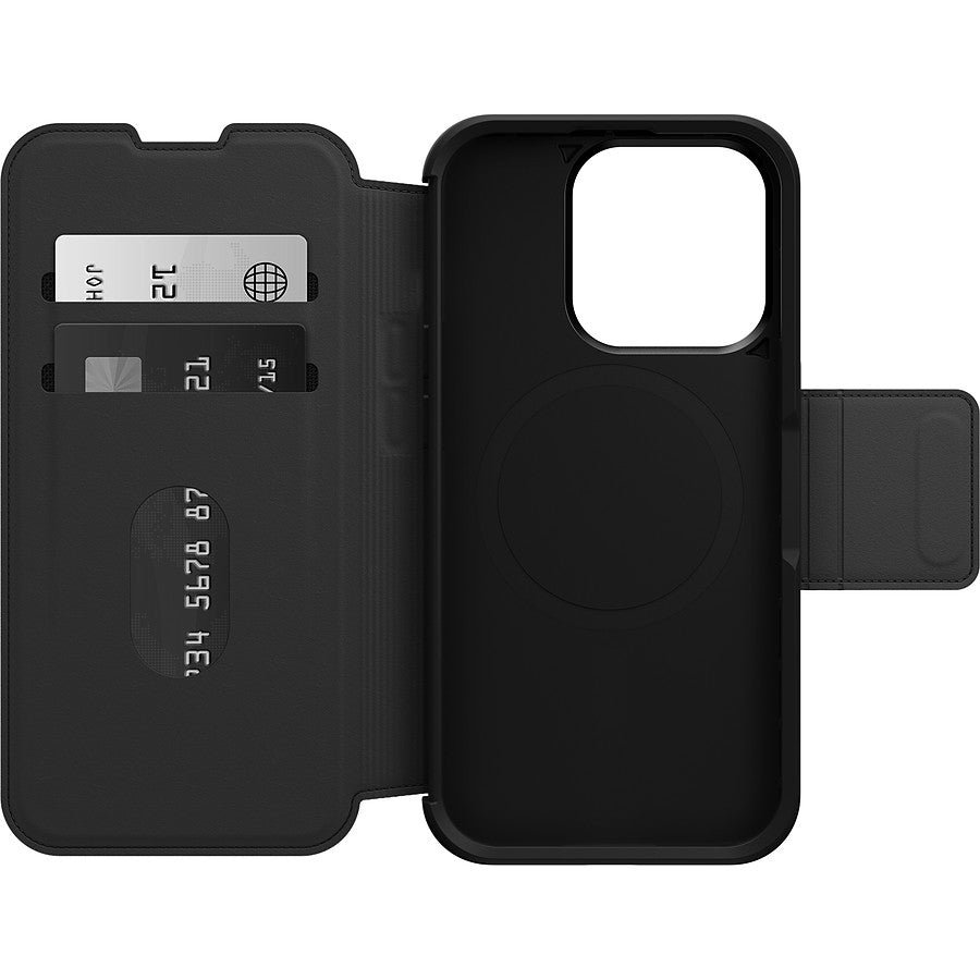 MN0006069310 Otterbox Coque Strada Series Folio MagSafe Noir - iPhone 15 Pro prix maroc- Smartmarket.ma