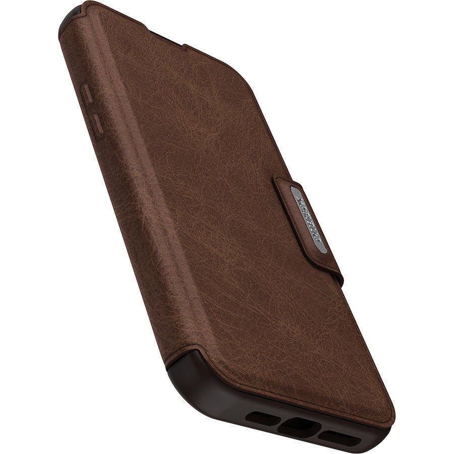 MN0006069313 Otterbox Coque Strada Series Folio MagSafe Marron - iPhone 15 Pro Max prix maroc- Smartmarket.ma