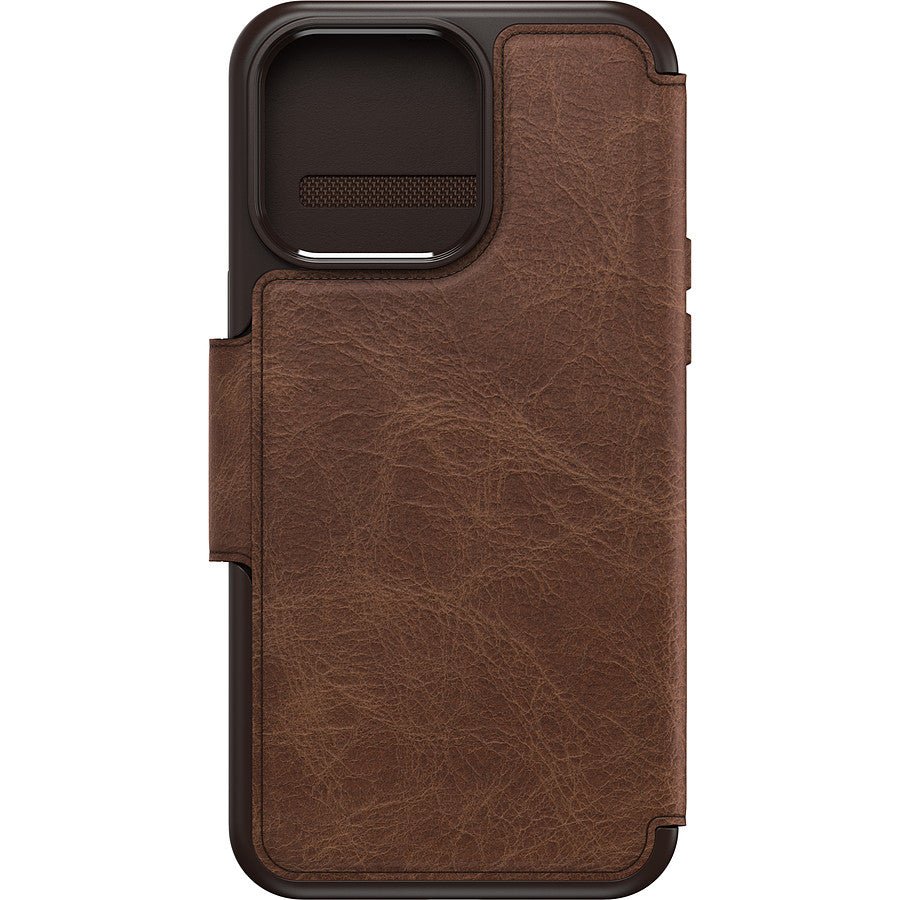 MN0006069315 Otterbox Coque Strada Series Folio MagSafe Marron - iPhone 15 Pro Max prix maroc- Smartmarket.ma