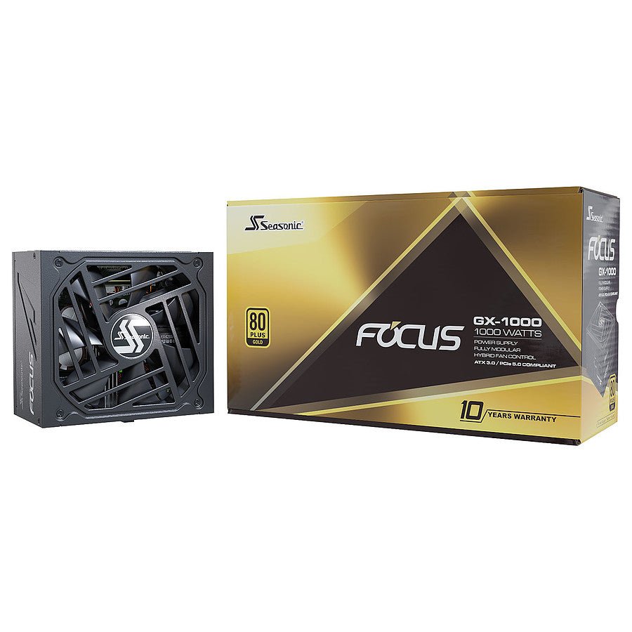 Seasonic Focus GX-1000 ATX 3.0 - Gold prix maroc- Smartmarket.ma